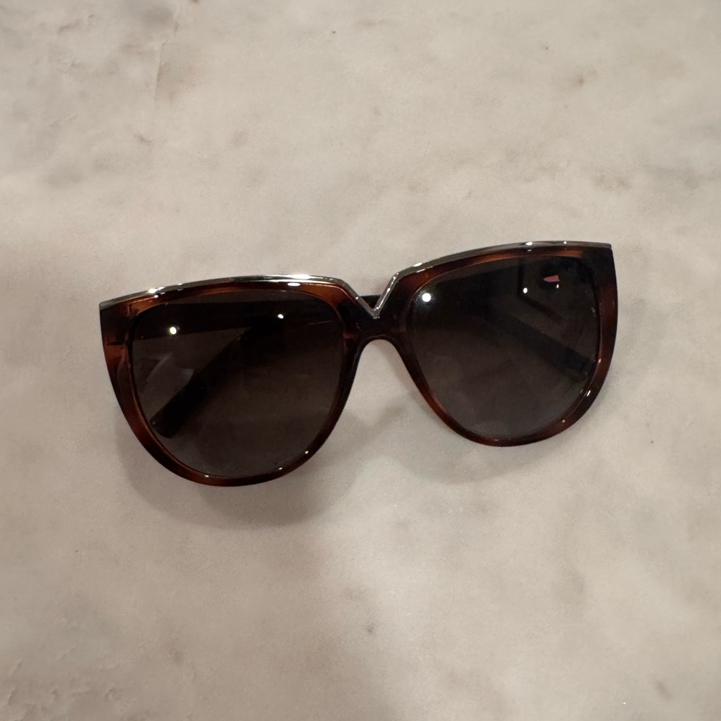 Brown Valentino Sunglasses With The Case